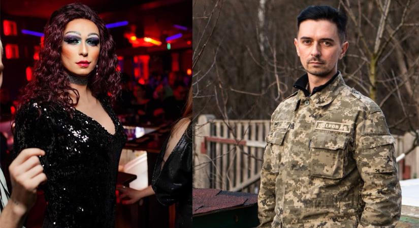 Békeidőben drag queen volt, most koporsókat készít az ukrán katona