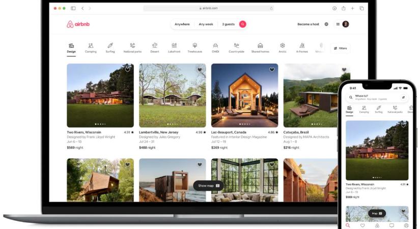 Átalakul az Airbnb, teljesen megújul az online szállásportál: kategóriák, kombinált foglalás, foglalási védelem (videóval)