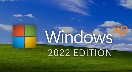 Videón a Windows XP 2022-es kiadása, modernizált designnal