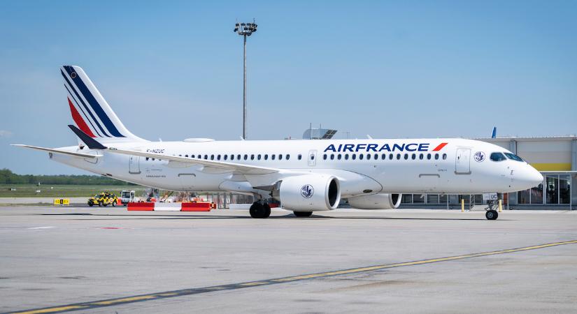 Air France A220, Párizs-Budapest: a kategória legmodernebb típusával