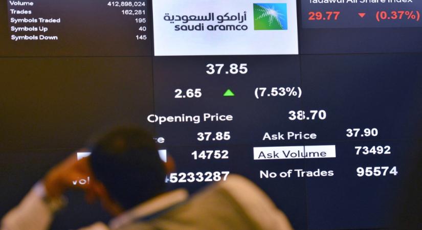 A Saudi Aramco már túlszárnyalta az Apple értékét