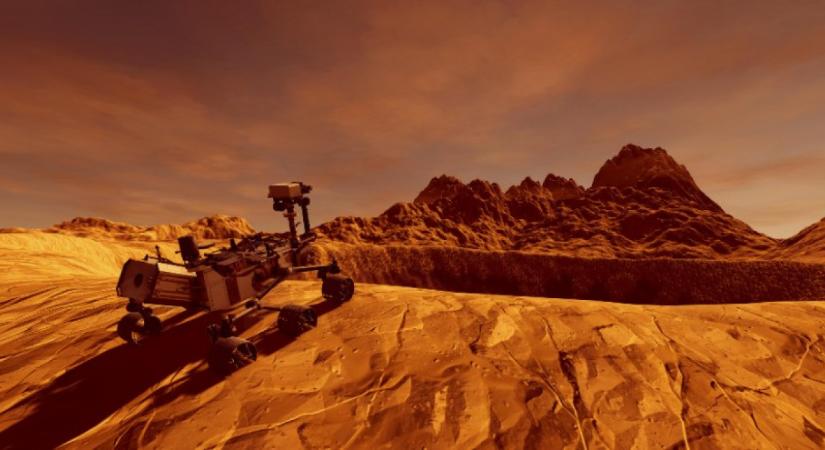 Egy kapura emlékeztető, rejtélyes objektumról készített képet a Curiosity marsjáró: a tudósok is csak találgatnak, mi lehet az