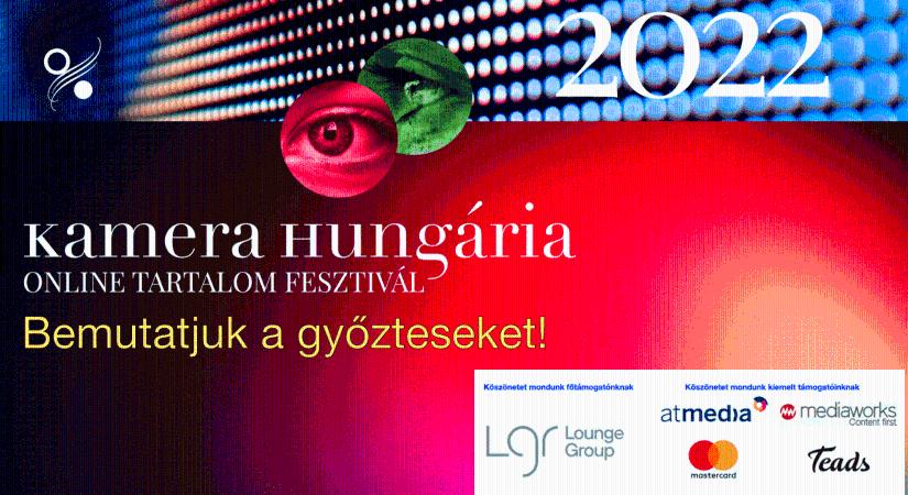 Köszöntjük a győzteseket! Átadtuk a Kamera Hungária Online-tartalom Fesztivál díjait!