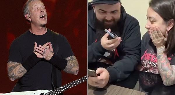 Metallica: James Hetfield felhívta a rajongót, aki a koncertjükön szült