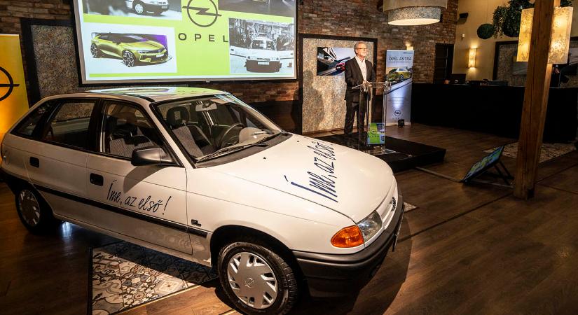 Csillag az égen – az első hazai Opel Astra 30. születésnapjára emlékezünk