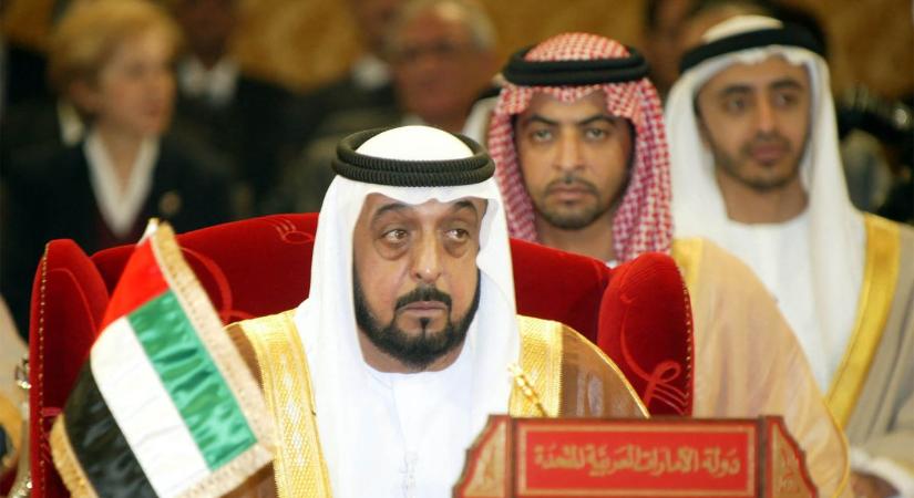 Elhunyt az Egyesült Arab Emírségek elnöke, Halífa bin Zájed al-Nahján sejk