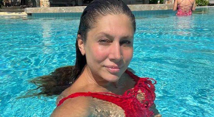 Horváth Éva bikiniben 20 éve és most: 42 évesen szexibb, mint valaha
