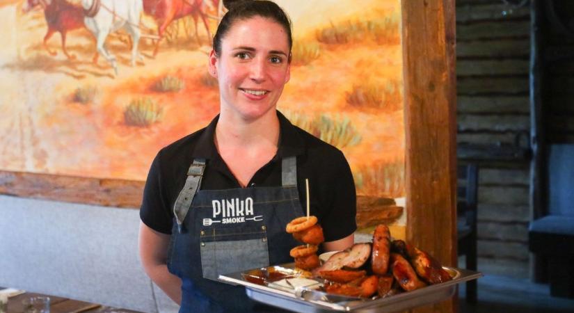 Pinka Smoke BBQ a legjobb községi étterem - A füstölt húsok birodalma Felsőcsatáron - fotók, videó