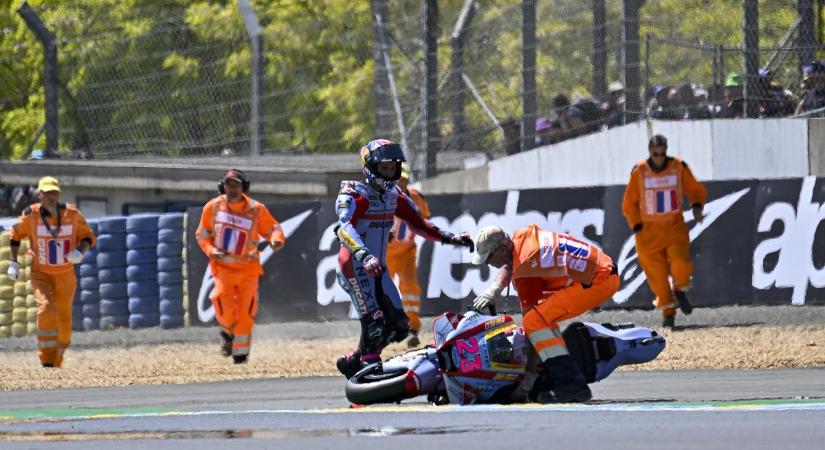 MotoGP: pályacsúcs és meglepően (?) sok esés, na meg két Márquez-mentés