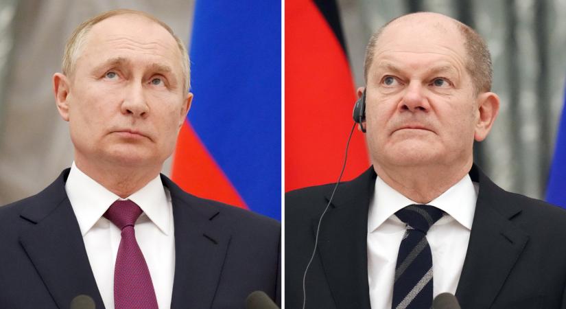 Telefonon egyeztetett Vlagyimir Putyin és Olaf Scholz