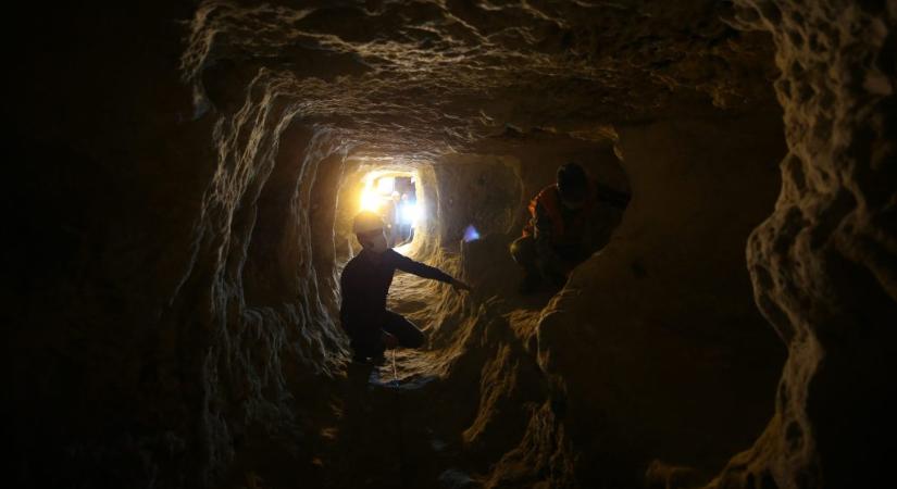Hatalmas föld alatti városra bukkantak Törökországban