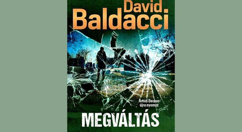 David Baldacci Megváltás könyvbemutató
