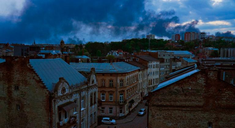 Rakétacsapás érte Lviv régiót