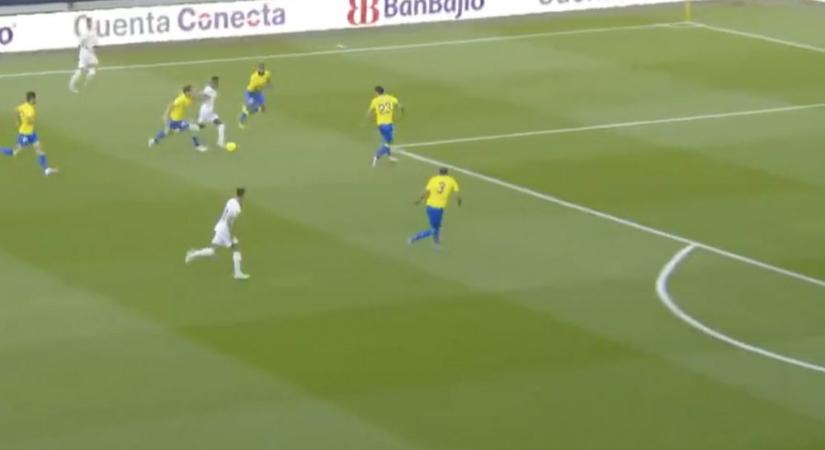 Rodrygo maga sem hitte el, hogy megcsinálta ezt a szólót a Real Madrid gólja előtt – VIDEÓ