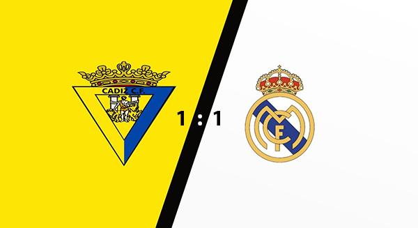 Cadiz – Real Madrid 1:1 (összefoglaló)