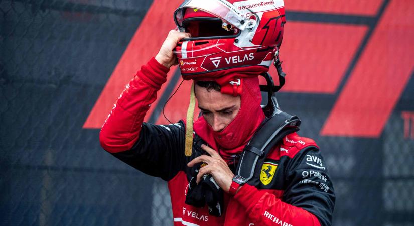 Leclerc fékhiba miatt törte össze Lauda ikonikus Ferrariját