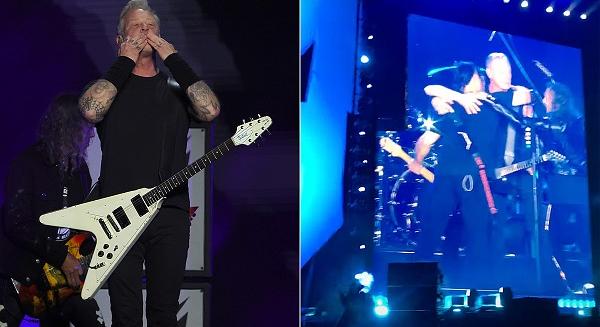 James Hetfield: "a koncert előtt úgy éreztem, öreg vagyok és már nem megy ez nekem"