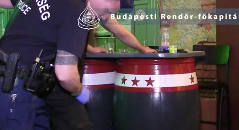 Komoly razziát tartott a rendőrség szombat éjjel Budapesten