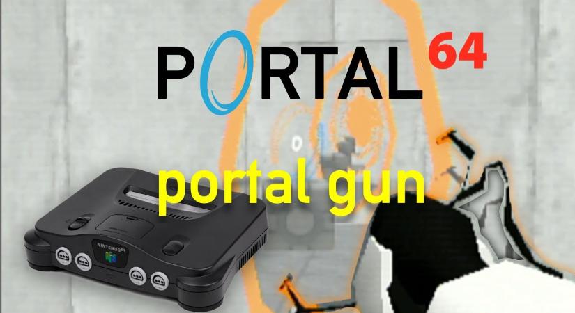 Így néz ki Nintendo 64-en a Portal