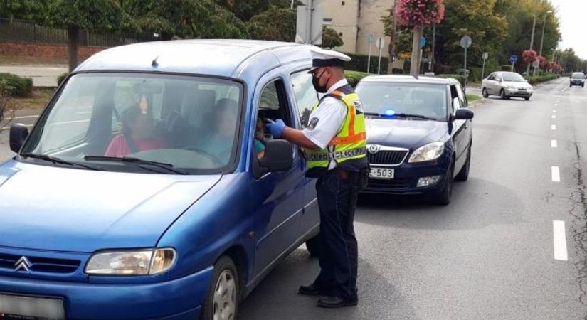 Összehangolt közlekedési razziát tartottak Somogyban a rendőrök