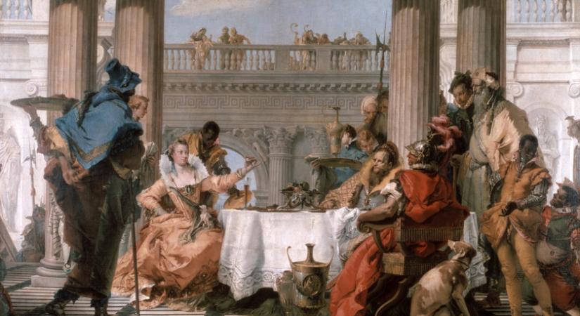 Így rendezte meg Kleopátra a világ legdrágább lakomáját: különleges koktélt fogyasztott rajta