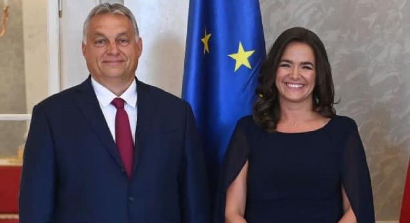 Novák Katalin is gratulált Orbán Viktornak