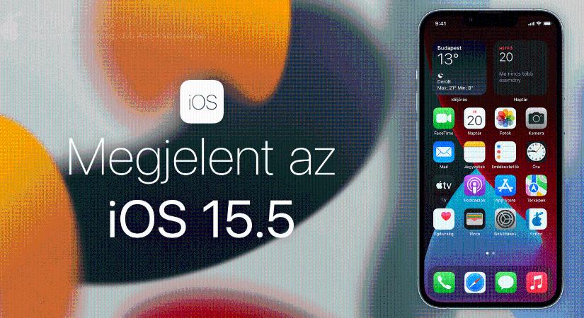 Megjelent az iOS 15.5 – fejlesztés a Podcastok esetén, és egy otthonautomatizálási hiba javítása
