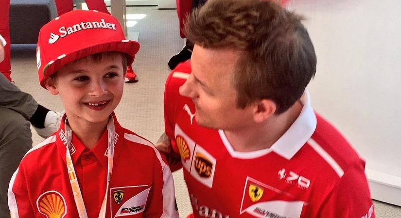 Amikor Räikkönen felejthetetlen élményt biztosított egy rajongójának (videó)