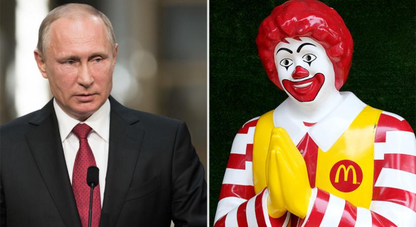 Beintett Putyinnak a McDonald's: az országból is kivonul az étteremlánc