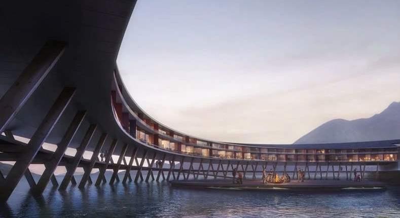 Energiapozitív szálloda épül Norvégiában