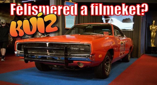 Képes Kvíz: Tudod melyik filmben szerepeltek a filmtörténelem legikonikusabb autói?