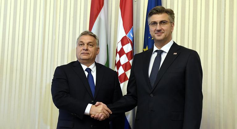 Gratulált Orbán Viktornak a horvát miniszterelnök