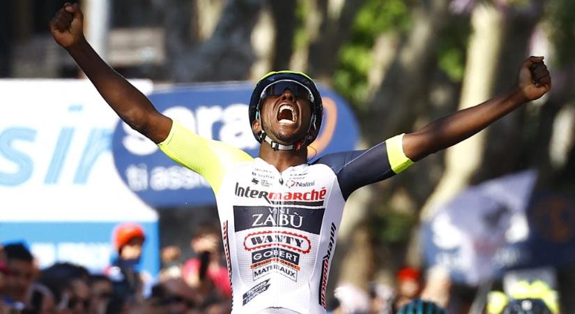 Először nyert afrikai bringás Giro-szakaszt