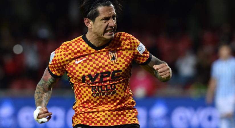Serie B Playoff: Lapadula hajrábeli góljával előnyben a Benevento – videóval