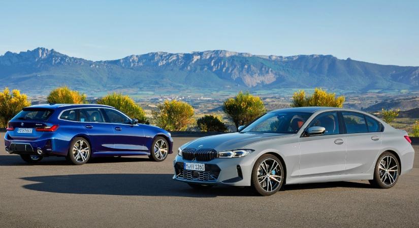 Új arccal és műszerfallal jön a friss BMW 3-as