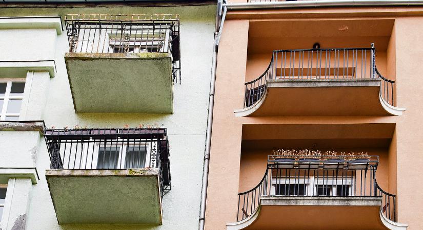 Tarolnak Budapesten az erkélyes lakások