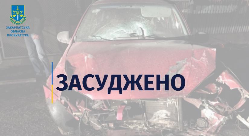 Elítéltek egy halálos balesetet okozó sofőrt a Beregszászi járásban