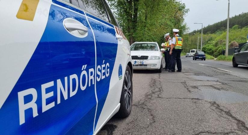 Több tucat bírságot róttak ki a nógrádi rendőrök a nagy ellenőrzésük során