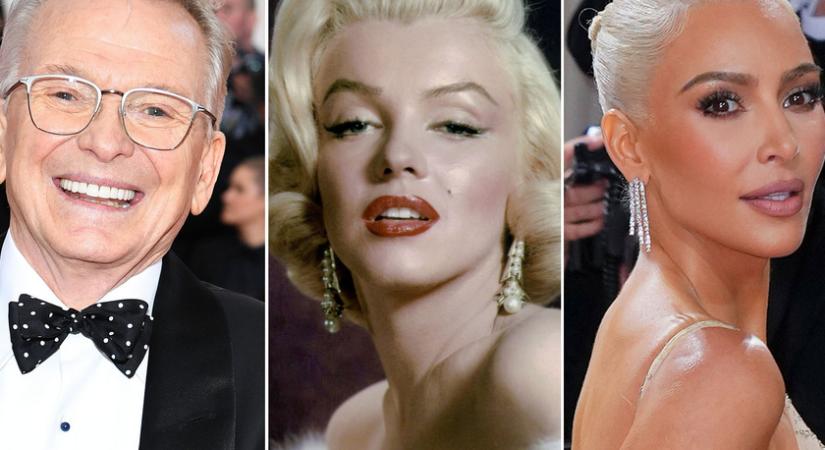 Háborgott a legendás divattervező: a Marilyn Monroe ruháját viselő Kim Kardashianre bukott ki