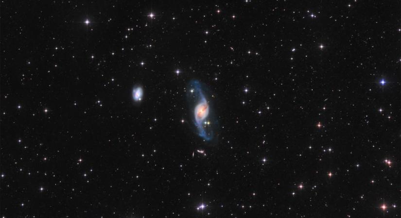 NGC 3718 – Csavarodó spirálgalaxis