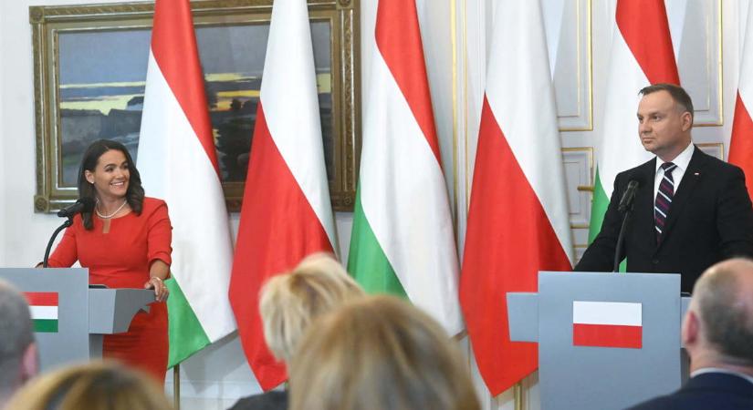 Novák Katalin: Magyarország és Lengyelország eddig is számíthatott egymásra