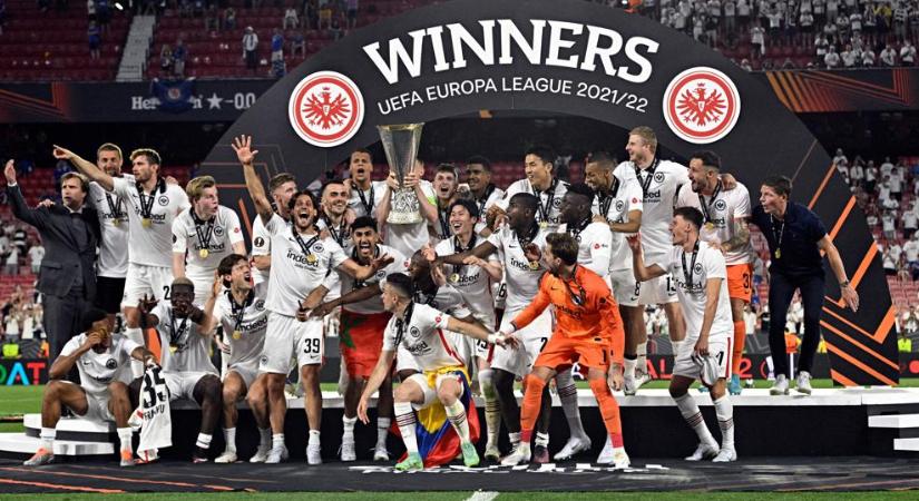 Európa-liga: Több mint negyven év után újra csúcson az Eintracht Frankfurt