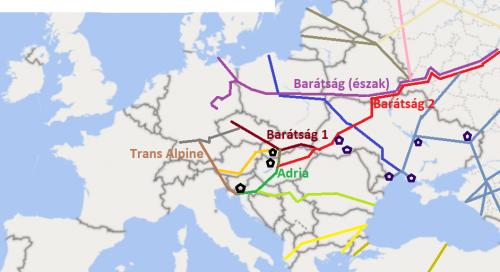 Honnan lenne olaj, ha bevezetnék az embargót? - térképen mutatjuk, az európai kőolajszállítási útvonalakat