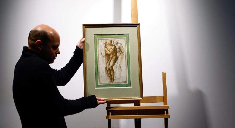 Michelangelo tintarajza 23 millió euróért kelt el Párizsban