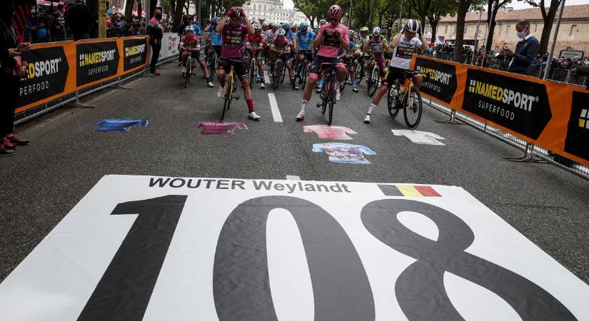 Giro: a 11 éve elhunyt Wouter Weylandtra emlékszik a mezőny