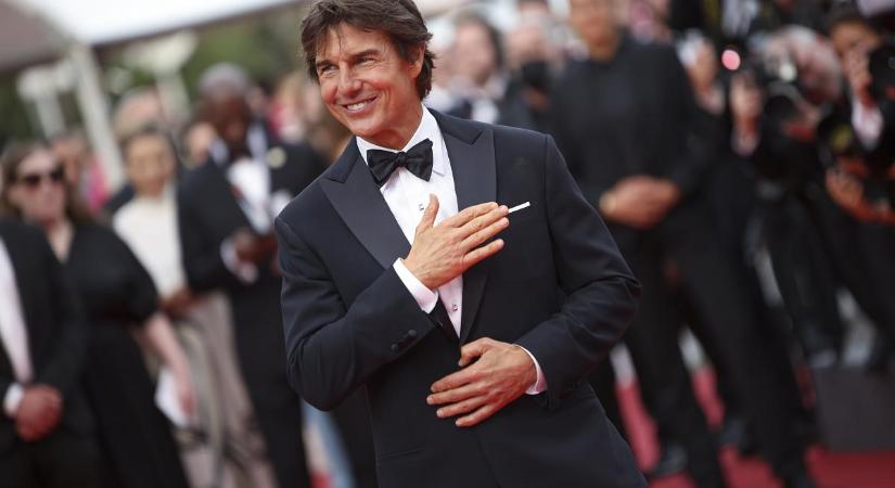 Tom Cruise a Top Gun folytatásával érkezett Cannesba