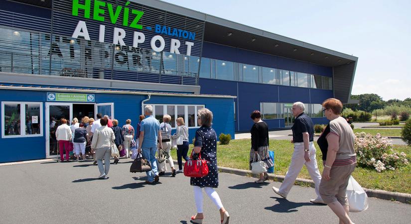 A Hévíz-Balaton Airporton növekvő utasforgalomban bíznak