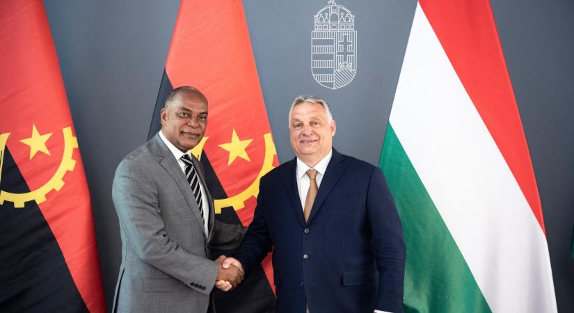 Orbán Viktor fogadta az angolai UNITA elnökét