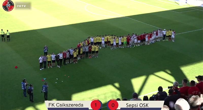 Zúgott a székely himnusz Bukarestben az FK Csíkszereda–Sepsi OSK ifi kupadöntőn (VIDEÓval)