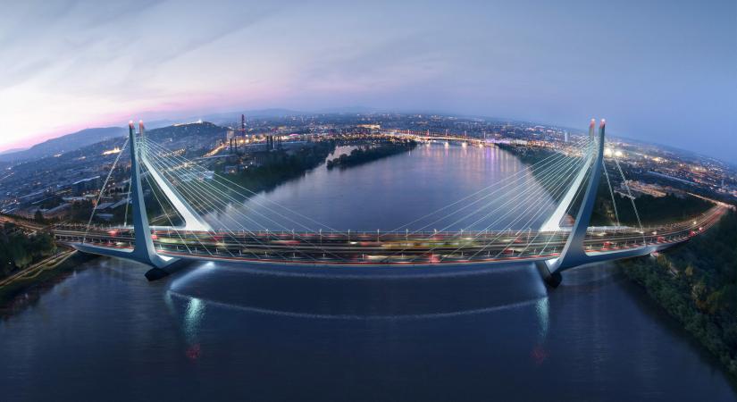 Környezetvédelmi engedélyt kapott az Új Duna-híd beruházásának első szakasza